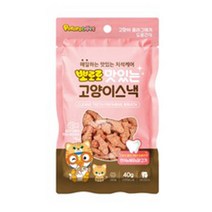 뽀로로펫 맛있는 고양이 스낵 연어 새우 닭고기 40g, 1개