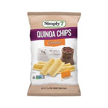 Simply7 Quinoa Chips Gluten Free Cheddar 3.5 Ounce (Pack of 12) Simply7 퀴 노아 칩 글루텐 프리 체다 99.2g, 1