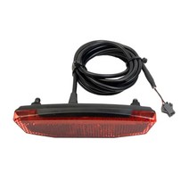 2x 전기 자전거 후면 조명 6V60V LED 램프 안전 조명 s, 설명대로, 플라스틱, SM 커넥터