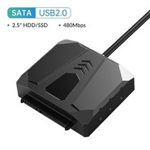 orico hdd 드라이브 어댑터 usb 3.0-sata 케이블 sata 변환기 sata adapte for 2.53939 hddssd 외장 하드 드라이브, 0.3m, usb2.0