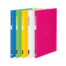 청운 칼라칩 클리어화일 [40매] 내지리필 가/감불가 서류정리 포트폴리오, 투명(83340)