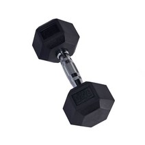 육각덤벨 육각아령 뎀벨 고무덤벨 가정용바벨 9kg