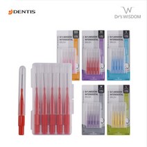 닥터스위즈덤 치과전용 치간칫솔 sss사이즈 0.22mm 가장가는사이즈, 1팩, 5개입