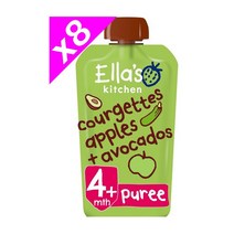영국 엘라스키친 사과 호박 아보카도 퓨레 120g x 8
