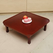 단청공예 포니브 접이식 교자상-소 (착불), B형
