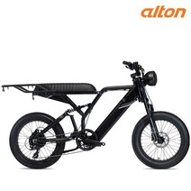 ALTON 2023 알톤 코디악팻 36V 500W 20인치 팻바이크 전기자전거, 2023 코디악팻 겸용 무광블랙 조