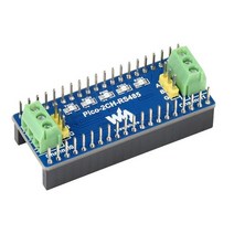 PICO-2CH-RS485 Raspberry PI Pico SP3485 트랜시버 UART to RS485 표준 PI 피코 헤더 용 2 채널 RS485 모듈, 하나, 푸른
