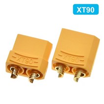 콘넥터 접속자 전선연결단자 dc커넥터 TZT 1 쌍 XT30 남성 여성 총알 커넥터 플러그 RC Lipo 배터리 도매, 03 XT-90