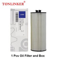 TONLINKER 캐빈 필터 오일 메르세데스 벤츠 CLA 클래스 W117 C117 X117 2013- CLA200 CLA250 CLA45 AMG 3Pcs/1Pcs 세트, 8.1Pcs Oil Filter C