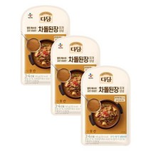 CJ 장 다담 차돌된장찌개양념 된장찌개 집된장 홈쿡 145g 3개 1세트, 3세트