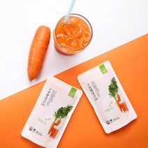 [아임제주] 구좌농협 당근주스 첨가물없는 무농약당근100% 당근착즙주스, 구좌향당근100(친환경) 40팩, 1박스, 120ml