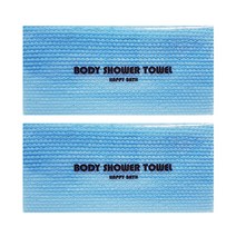 일회용 샤워타올 블루(비닐포장) 500개, 1box