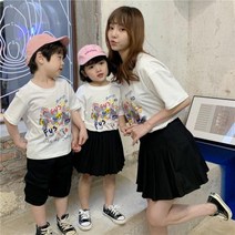 베베냐냐 팝아트 반팔티셔츠(아빠엄마랑세트)