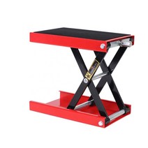 전동자키 테이블 리프트 작기 150kgs 가위 리프트 카트 유압 수동 테이블 모바일 리프트 플랫폼 저렴한 판매, 노란색