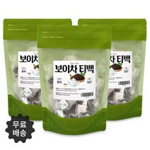 운남성 보이차 50티백 1팩, 3개