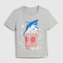 픽스키즈 GAP 갭토들러 577615 팝콘 상어 반팔티 뉴코아괴정점