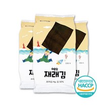 해풀잎 두번 구워 더욱 바삭한 도시락김, 4g, 72개