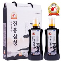 명인정 진홍삼청 홍삼차 홍삼추출액 2kg (1kg 2병), 2개