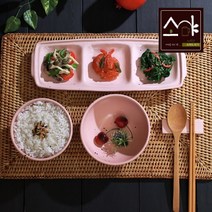 소야 나예 1인 그릇세트 NC - 4P, 그레이