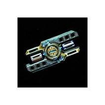 구리 다마스커스 피젯 스피너 손가락 끝 나선형 성인 감압 장난감, Zirconium Engraving