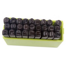 영문펀치 세트 26PCS A부터 Z까지 2mm 3mm 4mm 5mm 6mm 8mm 10mm 열처리 각인 펀칭 펀칭기 SK재질 영문 펀치셋트 영어 영문 스펠링 영문펀치 마킹 색인, 영문펀치세트 3mm