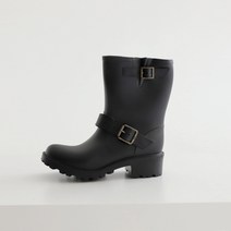 미들핏 바이커 레인부츠 4.5CM
