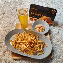 태양이구운 빠삭구운 먹태구이 짝태 황태 맛태 손질 먹태채 찢은 먹기편한 모듬안주 먹태소스포함, 패밀리팩 (35g)