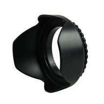 캐논 1100D 650D 550D 600D 500D 450D 18-55mm 용 58mm 꽃 모양 렌즈 후드 New, 단일옵션선택