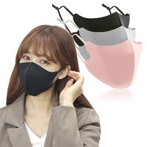 쿨 에어 마스크 밴딩 조절 재사용 패션