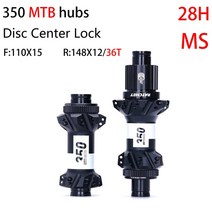 자전거허브 스탠드 오리지널 DT SWISS 350SL MTB 스트레이트풀 휠 28H 디스크 센터 잠금 전면 100 110 후면 142 36T 54T 래치, 13.Boo MS