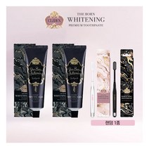 클라이덴 미백 더본 화이트닝 치약 130g * 2개+칫솔 * 1개, 단품