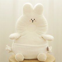 [젤리맘] 오가닉 아기머리보호대 머리쿵방지쿠션, 토끼(크림)