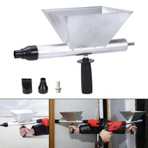 몰탈분사기 Electric Cement Mortar Sprayer with Nozzles Removable Labor-Saving Non-Rusting Grouting M, 한개옵션0