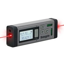 첫 번째 양방향 레이저 거리 측정기- 262ft/80m Magpie의 VH-80 측정 도구 여러 단위 - 빠르고 정확하며 전문적인 결과를 위한 다기능 줄자
