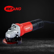 계양 DG100-8P 그라인더 4인치 800W 패들스위치 바닥연마 철재절단 전기그라인다, 1개