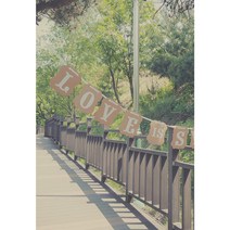 레더 삼각가렌다 예쁜 가랜드, love is sweet 가렌다