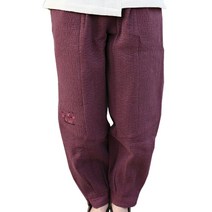 만덕몰 봄가을/초겨울용 여성 면 누비 보리수 바지 개량 생활한복 절복 법복 단체복