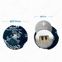 스마트 비콘 태그 블루투스 Holyiot-무선 저비용 근접 블루투스 마케팅 ibeacon 가속도계 온도 습도 센서, 한개옵션1, 한개옵션0