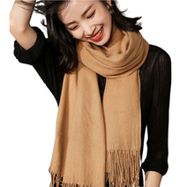 도톰하고 부드러운 케시미어 스카프 머플러 목도리 빅와이드 캐시미어 머플러 21색 200X70cm 250g