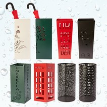 모던스틸 예쁜우산꽂이/가정용 영업용/빈티지우산꽃이, 05_빈티지 우산꽂이-도시(블랙)