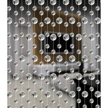 실내장식크리스탈유리구슬커튼 비즈발 크리스탈커튼 비즈커튼