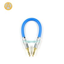 FIIO Canare l-4e6s 3.5mm aux 케이블 오디오 플레이어 용 aux 남성 케이블에 aux 남성 자동차 오디오 헤드폰 앰프, 0.2m 7.87in