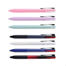 제트스트림 슬림콤펙트 3색볼펜 0.38 0.5, 라벤다, 제트스트림슬림콤팩트3색볼펜, 0.38mm