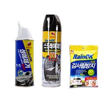 [불스원] 겨울용품3종set 성에제거 스프레이체인 티슈, 상세 설명 참조