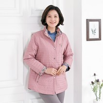 엄마옷 모슬린 화사한 꽃 패딩점퍼 JP002029마담 미시옷 50대 중년여성의류 60대 엄마옷 빅사이즈 할머니옷 여성옷