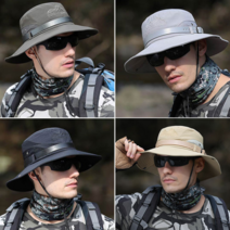 [사은품증정] 랄라닷 남자 낚시모자 여름모자 등산모자 자외선차단 낚시모자썬캡, 베이지