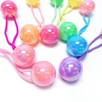 아동 방울 사탕 머리끈 단품 랜덤