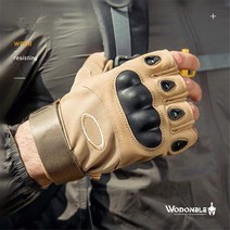 스포츠 전술장갑 군용장갑 자전거장갑 서바이벌 등산, 전술 반장갑-블랙