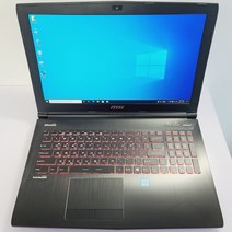 MSI 게이밍 GE62-6QF Cobra Pro 중고노트북, GE62, WIN10 Home, 16GB, 1152GB, 코어i7, 블랙