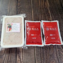 시원식품 가자미순살회 물회육수 비빔회소스 물회, 1개, 04_가자미비빔회세트5인분